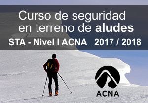 Cursos de seguridad en terreno de aludes. Nivel I Acna