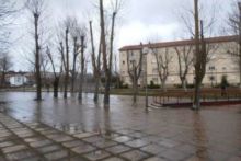 El Ebro y el Híjar se desbordan en Reinosa