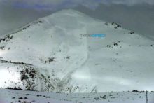 Aludes en las Cumbres de Alto Campoo, 7 de Abril