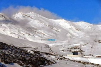 Noviembre 2013,  un metro de nieve en Alto Campoo