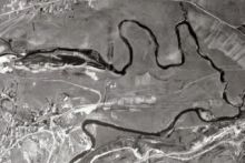 Pantano del Ebro antes de construirse