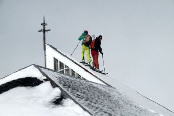 Braavieja, Alto Campoo. Nevada histrica de verdad