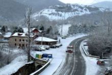 Nieve en el Valle de Campoo