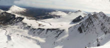 Panormicas Sierra del Cordel Nieve Inicio Abril 2018