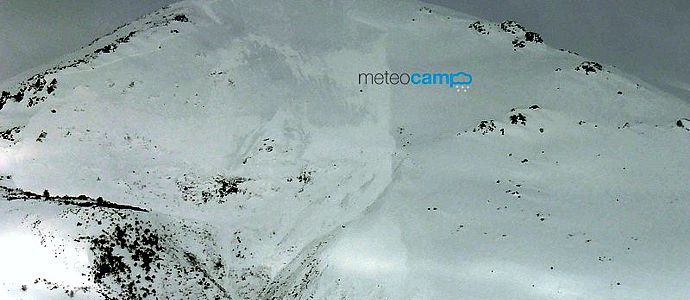 Alud de Pico Cordel. 38, 9 Hectreas afectadas