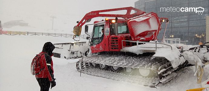 30-35 cm en las ltimas 24 horas en Alto Campoo, muy venteados