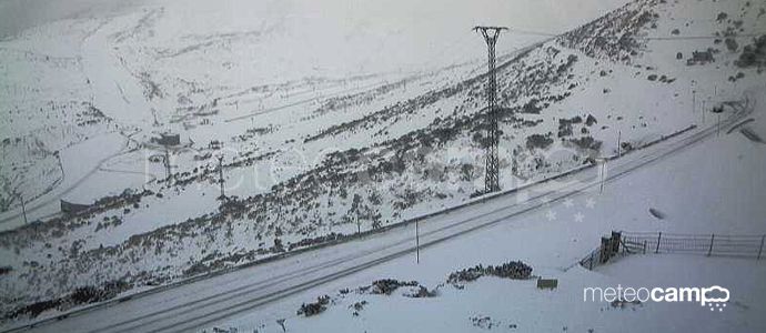 32 cm de nieve acumulados en Alto Campoo 