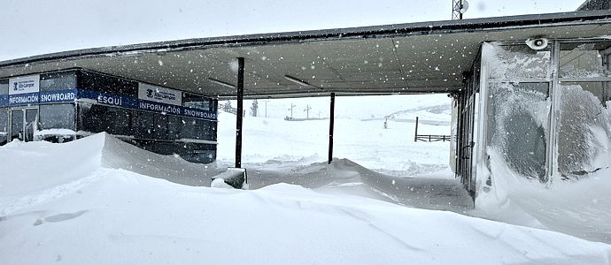 Alto Campoo registra 80 cm de nieve nueva