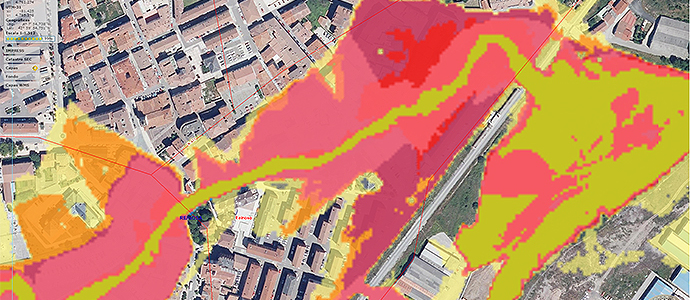 Datos de referencia de las riadas del da 24 de enero de 2019 en Reinosa
