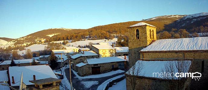 Espinilla -10.5, Nestares -10.2,  Las mnimas ms bajas hoy de Cantabria