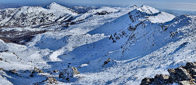 Panorama Pico Cornn Cara Norte 16 febrero 2023 Alto Campoo