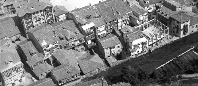 Serie de 82 Fotografas Areas Oblicuas antiguas de Reinosa Mataporquera Embalse del Ebro Arija y Los Corrales de Buelna