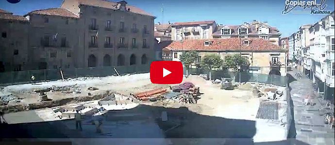 Timelaspse obras Reinosa Plaza Espaa 2025