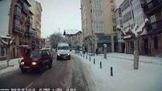 14 cm de Nieve en Reinosa