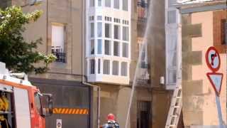 Incendio Mercado de abastos de Reinosa