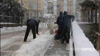 Reinosa nevada noviembre de 2021