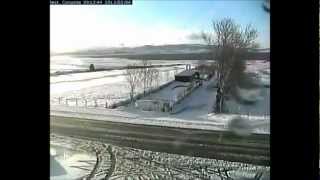 Timelapse nevada Corconte 5 y 6 de Febrero 2013