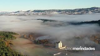 Trespaderne amanece inundada por el agua en sus tres estados