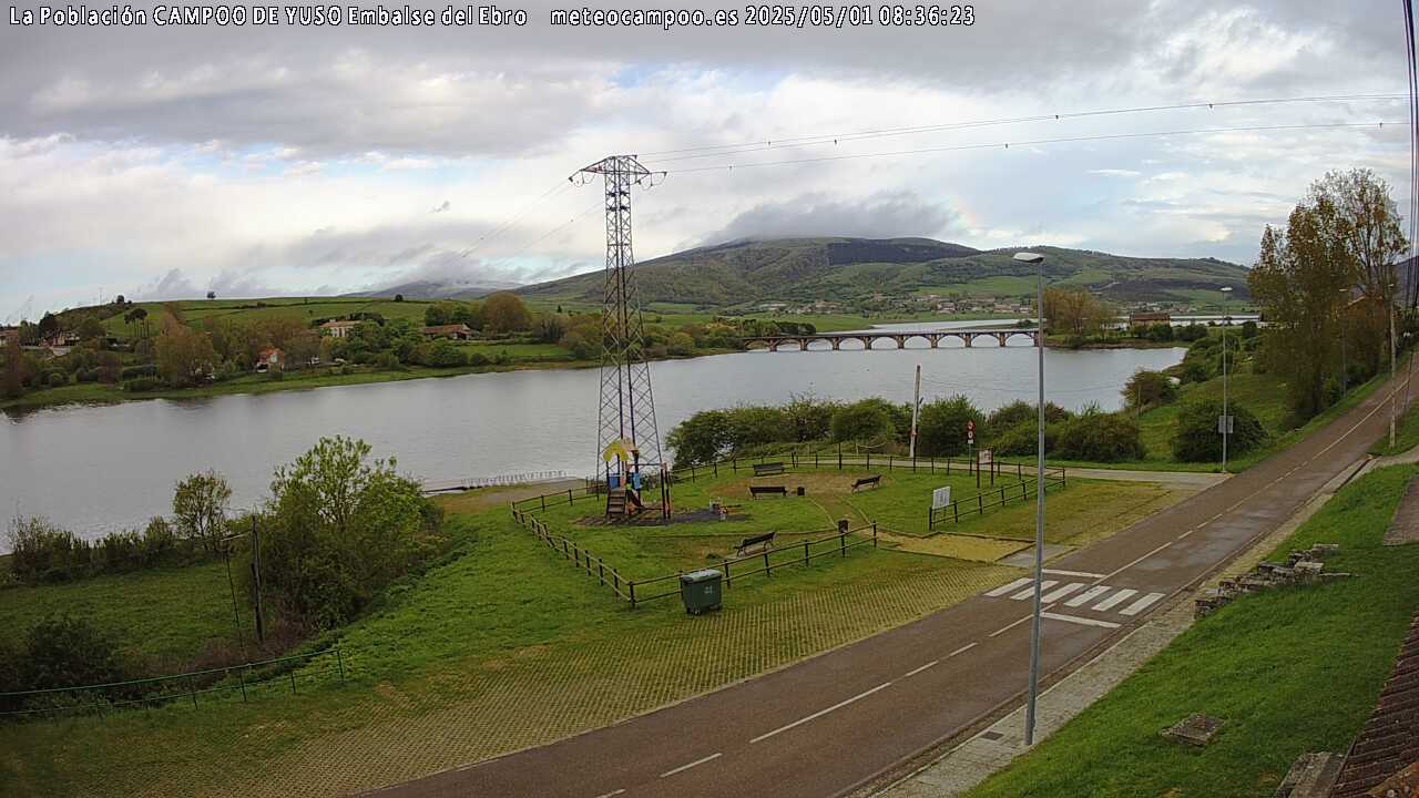 Webcam La Poblacin - Campoo Yuso | Embalse Ebro